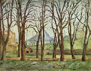 Paul Cezanne Chestnut Trees at the jas de Bouffan Germany oil painting artist